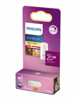 Lamput<Philips LED Capsule 20W G4 Warm -kapseli (himmennettävä) WHITE
