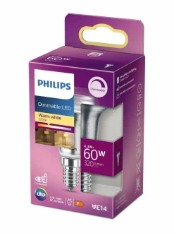 Philips LED 60W E14 Warm Dimming -heijastinlamppu^ Lamput