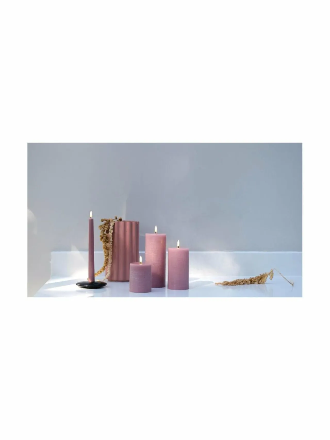 Jouluvalot<UYUNI LED-pöytäkynttilä ROSA