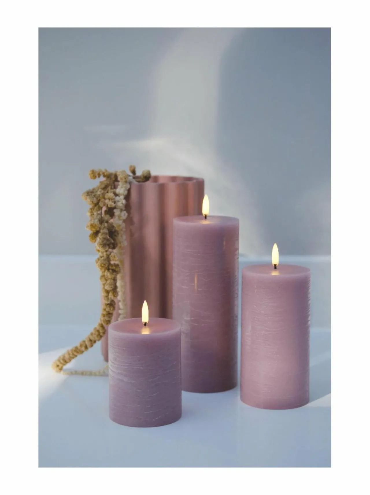 Jouluvalot<UYUNI LED-pöytäkynttilä ROSA