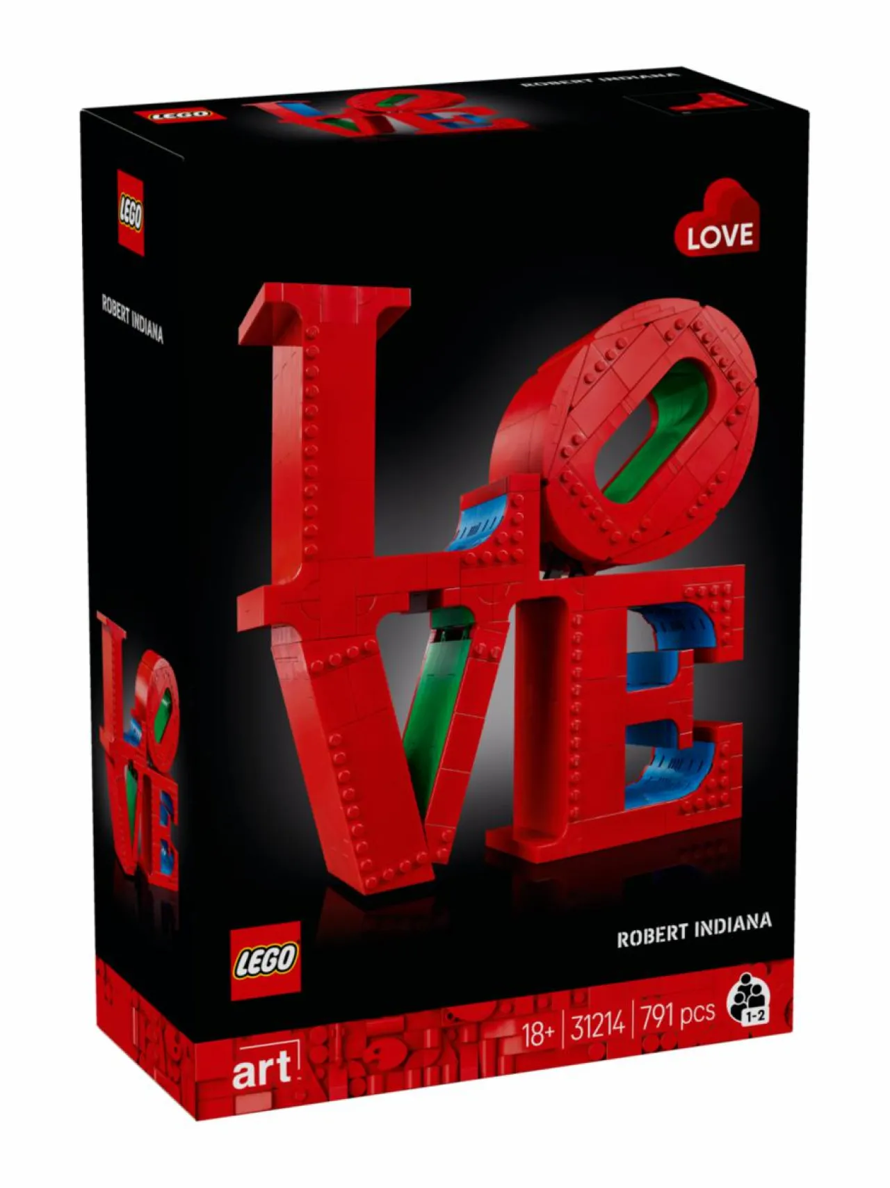 Rakennussarjat<LEGO ART LOVE 31214