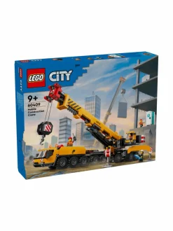 Rakennussarjat<LEGO CITY Keltainen ajettava rakennusnosturi 60409