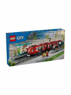 Rakennussarjat<LEGO CITY Keskikaupungin pikaratikkapysäkki 60423