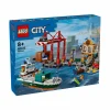 Rakennussarjat<LEGO CITY Merisatama ja rahtilaiva 60422