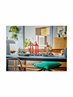 Rakennussarjat<LEGO CITY Merisatama ja rahtilaiva 60422