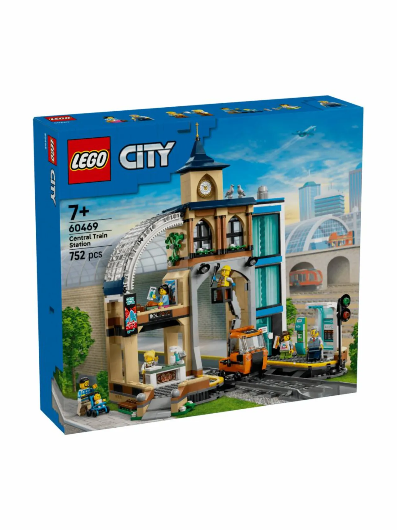 LEGO CITY Päärautatieasema 60469^ Rakennussarjat
