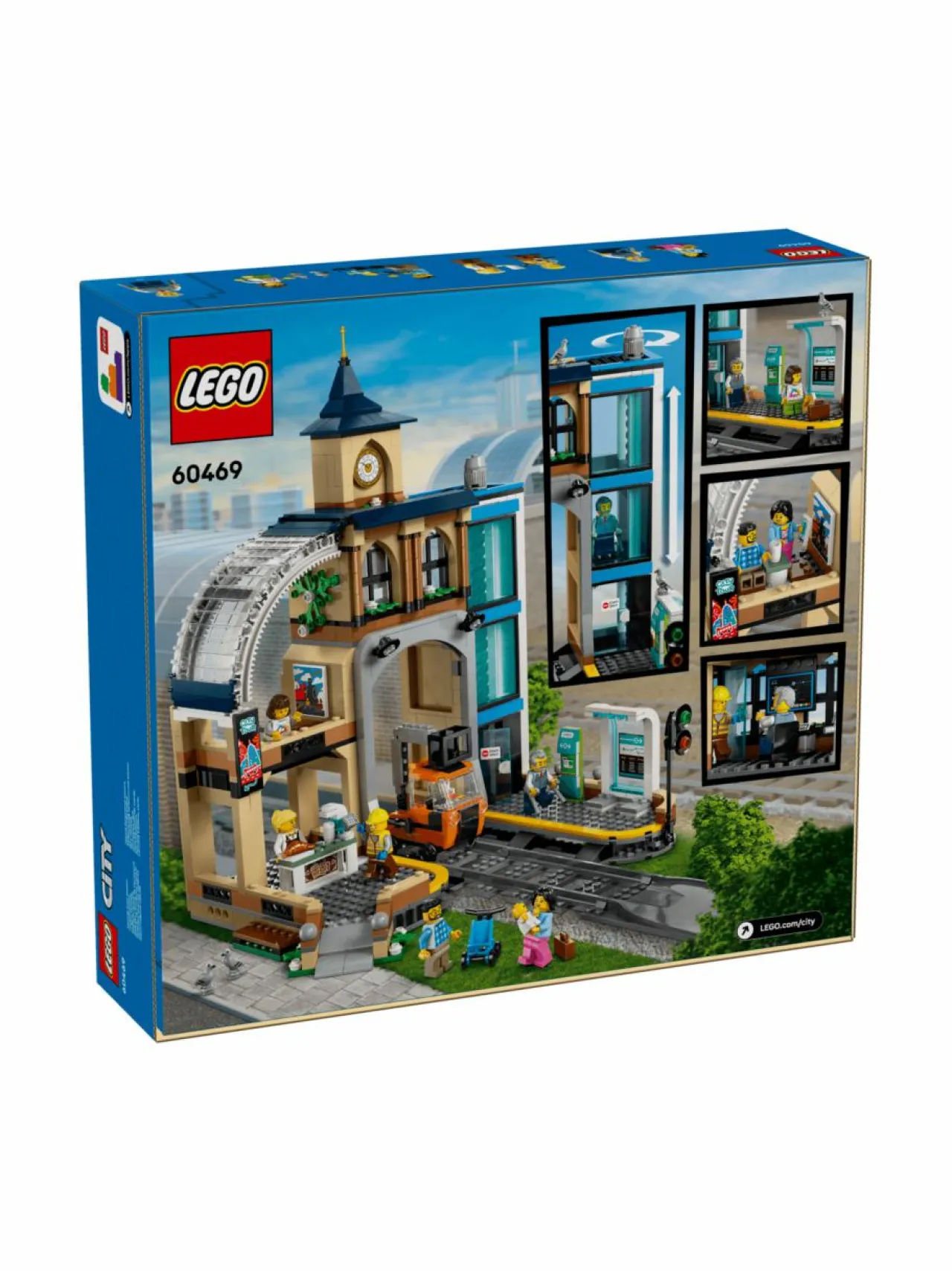 LEGO CITY Päärautatieasema 60469^ Rakennussarjat