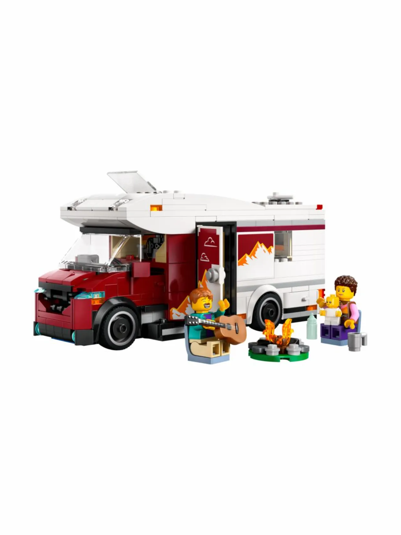 LEGO CITY Seikkailulomalaisten matkailuauto 60454^ Rakennussarjat