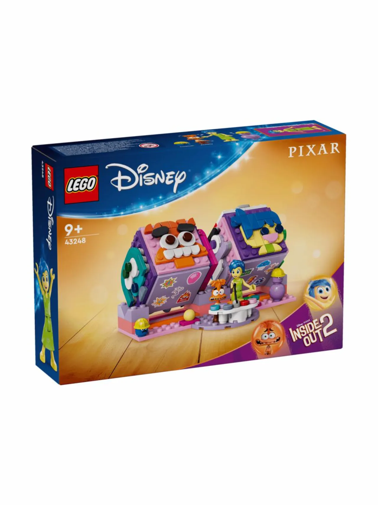 Rakennussarjat<LEGO DISNEY Inside Out 2 ‑tunnekuutiot 43248