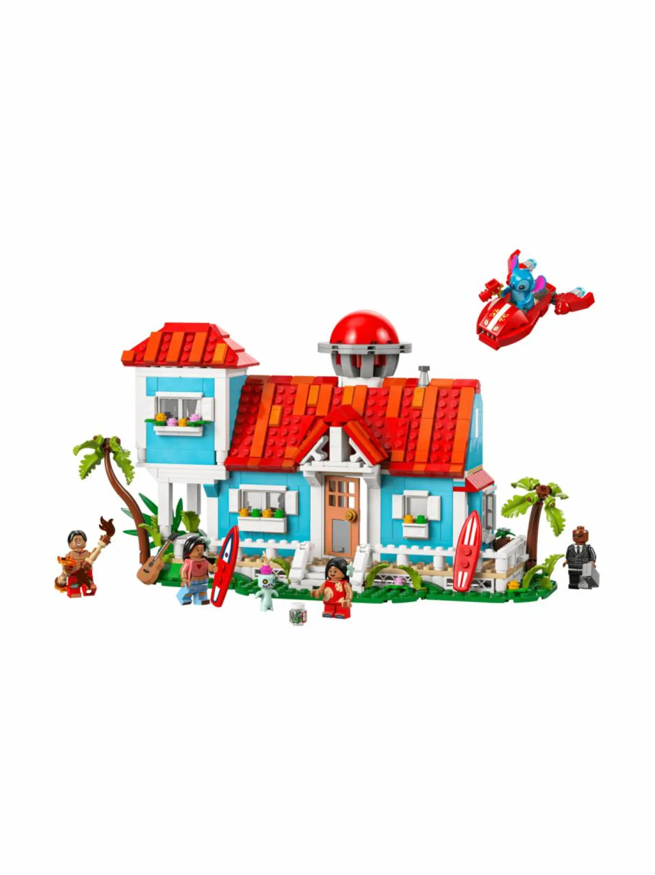 Rakennussarjat<LEGO DISNEY Lilon ja Stitchin rantatalo 43268