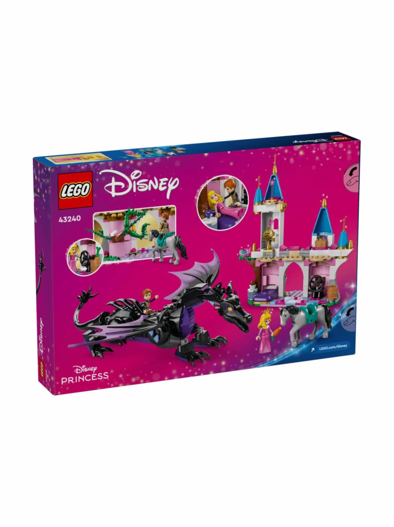 Rakennussarjat<LEGO DISNEY PRINCESS Pahatar lohikäärmeenä 43240