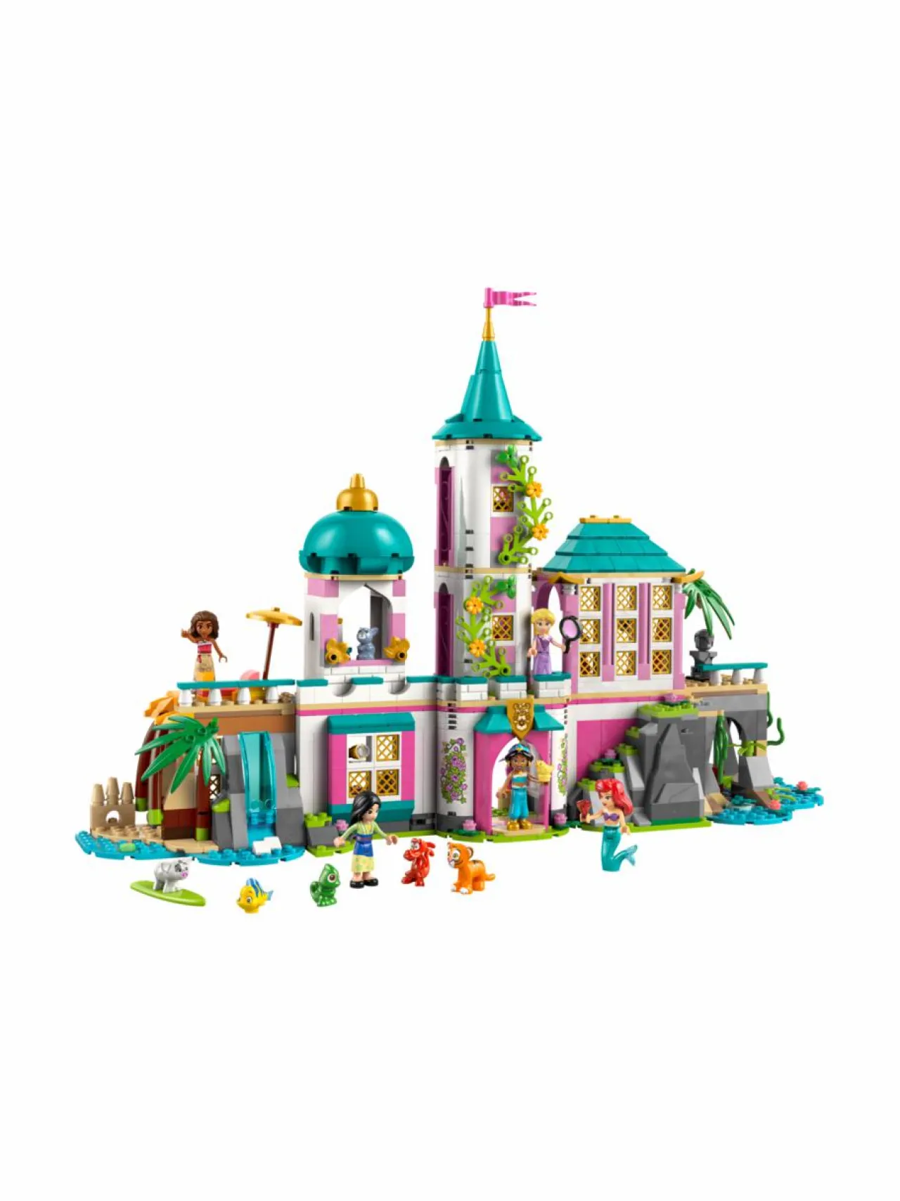Rakennussarjat<LEGO DISNEY Princess Prinsessalinna ja kuninkaalliset lemmikit 43267