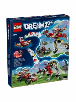Rakennussarjat<LEGO DREAMZZZ Cooperin tiikerirobotti ja Zeron hot rod ‑auto 71497