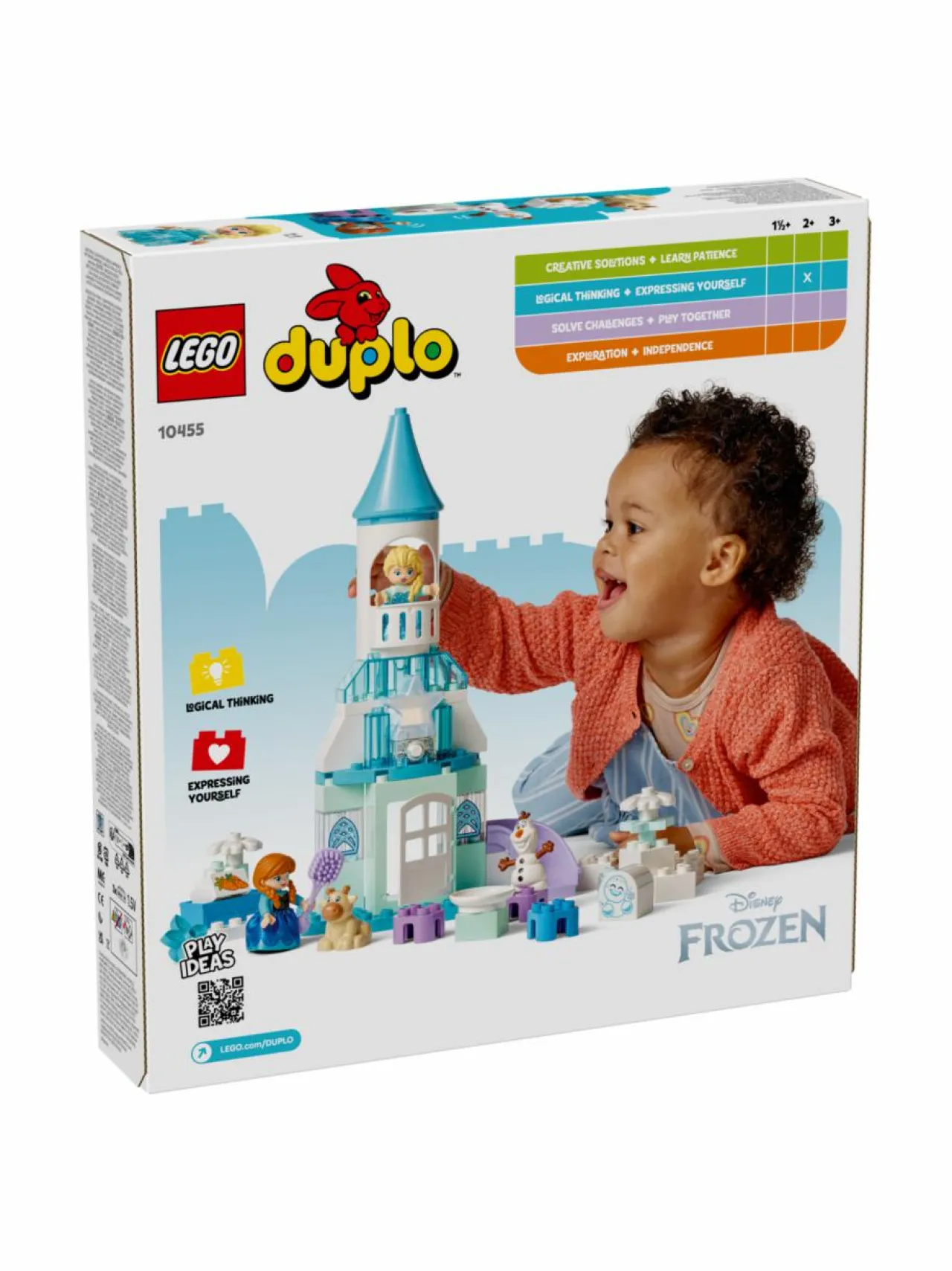 Rakennussarjat<LEGO DUPLO Disney TM Annan ja Elsan juhlat jäälinnassa 10455