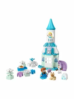 Rakennussarjat<LEGO DUPLO Disney TM Annan ja Elsan juhlat jäälinnassa 10455