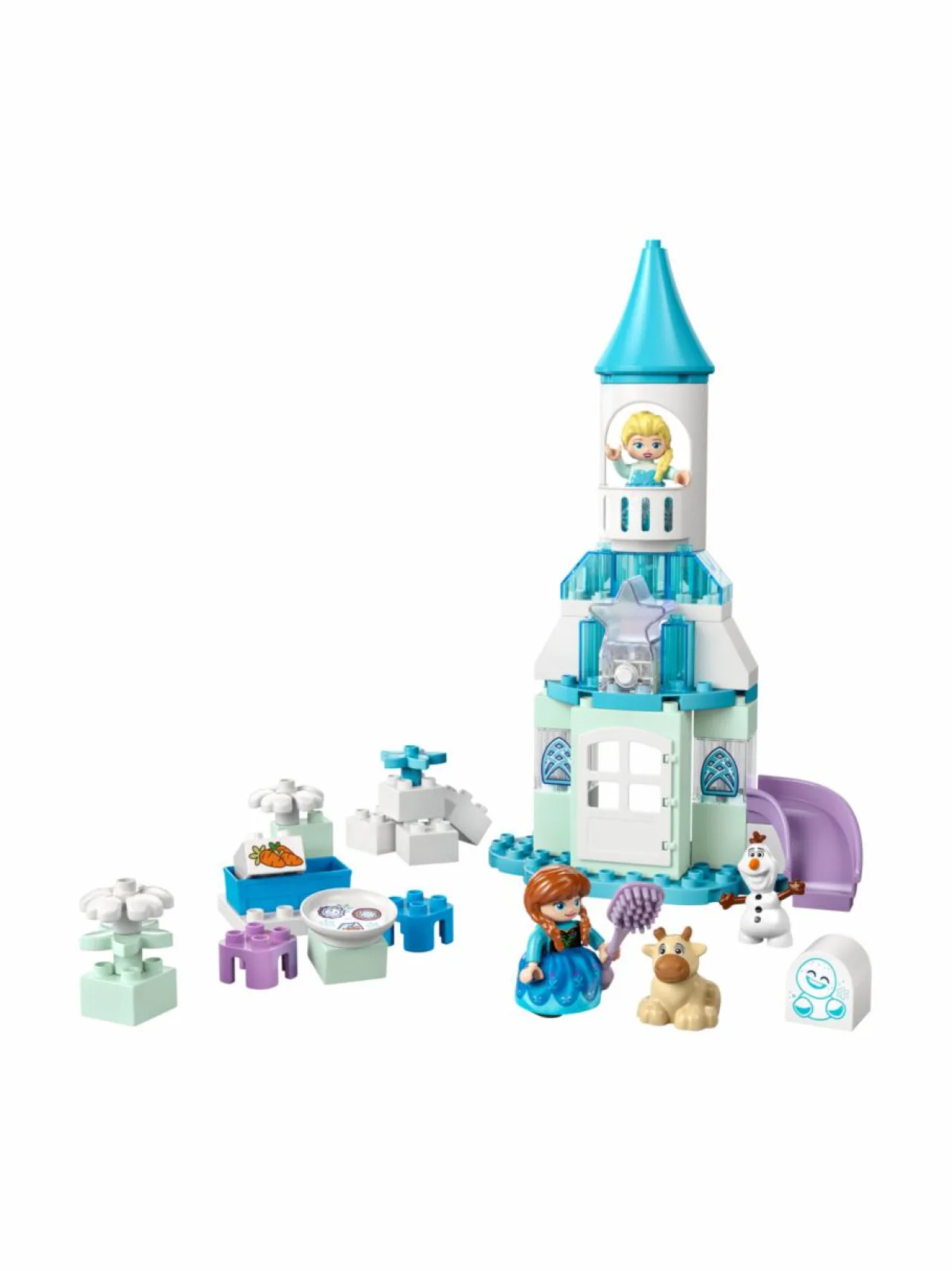 Rakennussarjat<LEGO DUPLO Disney TM Annan ja Elsan juhlat jäälinnassa 10455