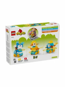 LEGO DUPLO Town Eläimiä pyörien päällä – 3in1-setti 10448^ Rakennussarjat