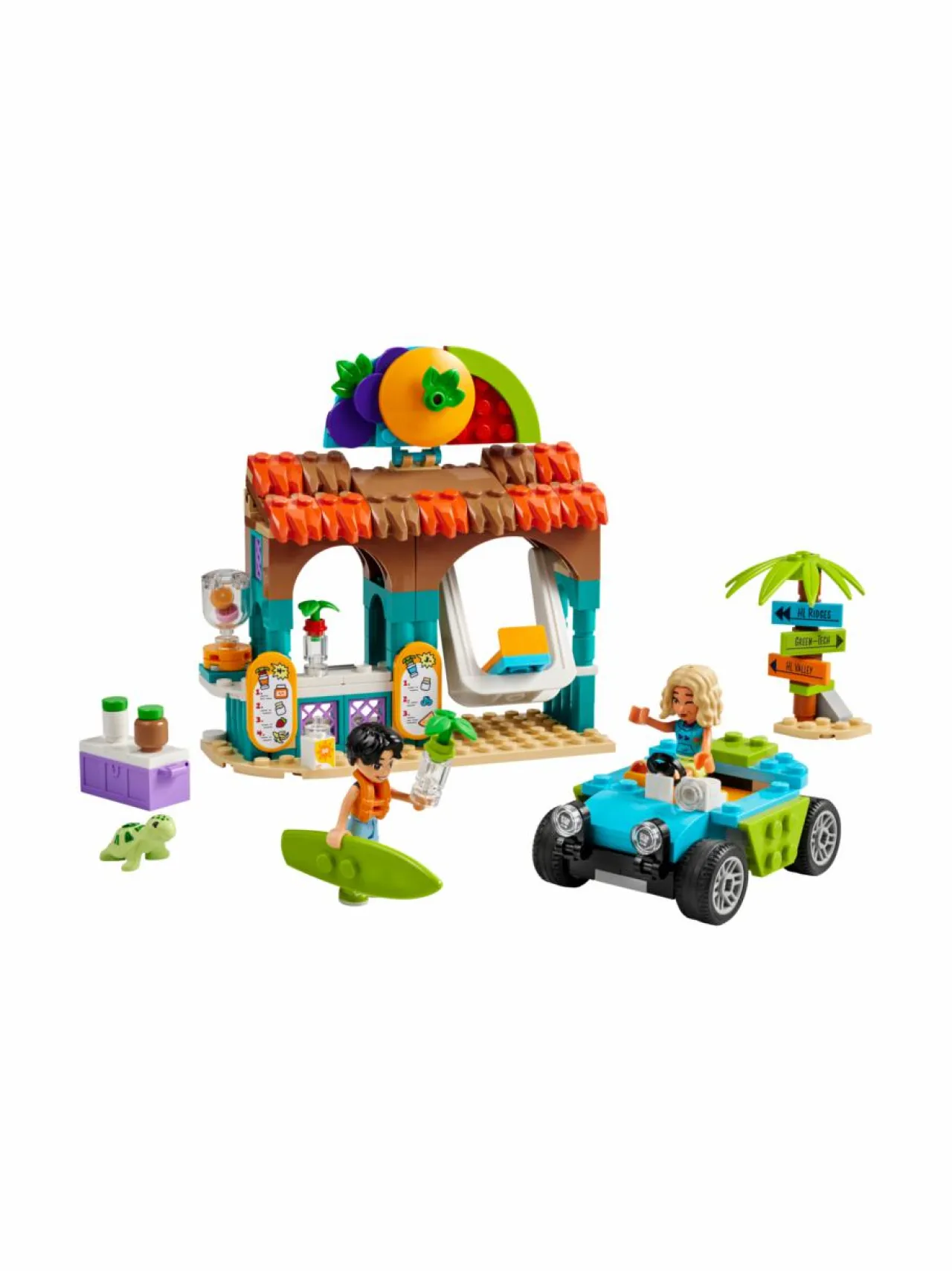 Rakennussarjat<LEGO FRIENDS Pirtelökoju rannalla 42625