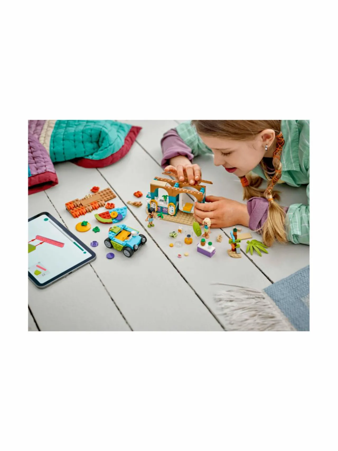 Rakennussarjat<LEGO FRIENDS Pirtelökoju rannalla 42625