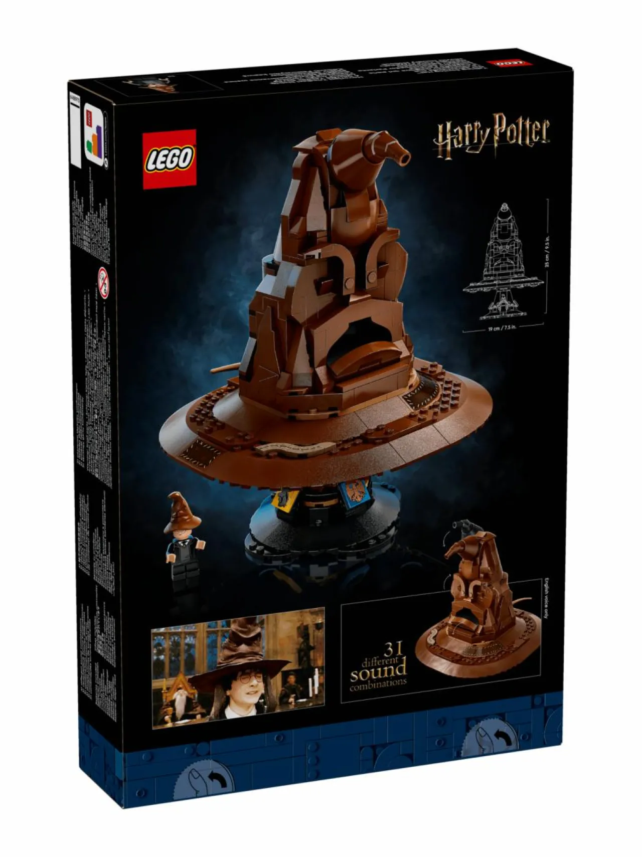 Rakennussarjat<LEGO HARRY POTTER Puhuva lajitteluhattu 76429