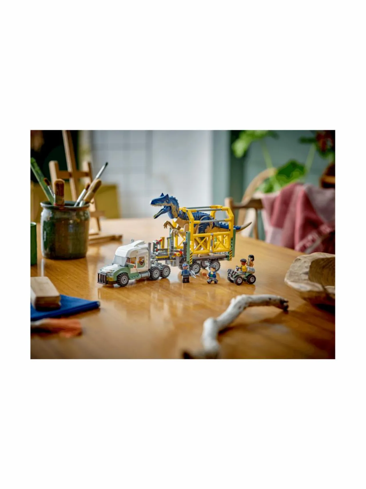 Rakennussarjat<LEGO JURASSIC WORLD Dinosaurus-operaatiot: Allosaurus-rekka 76966