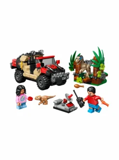 LEGO JURASSIC WORLD Raptor ja pako maastoautolla 76972^ Rakennussarjat
