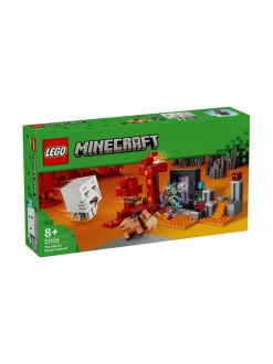 Rakennussarjat<LEGO MINECRAFT Hornaportaalin väijytys 21255