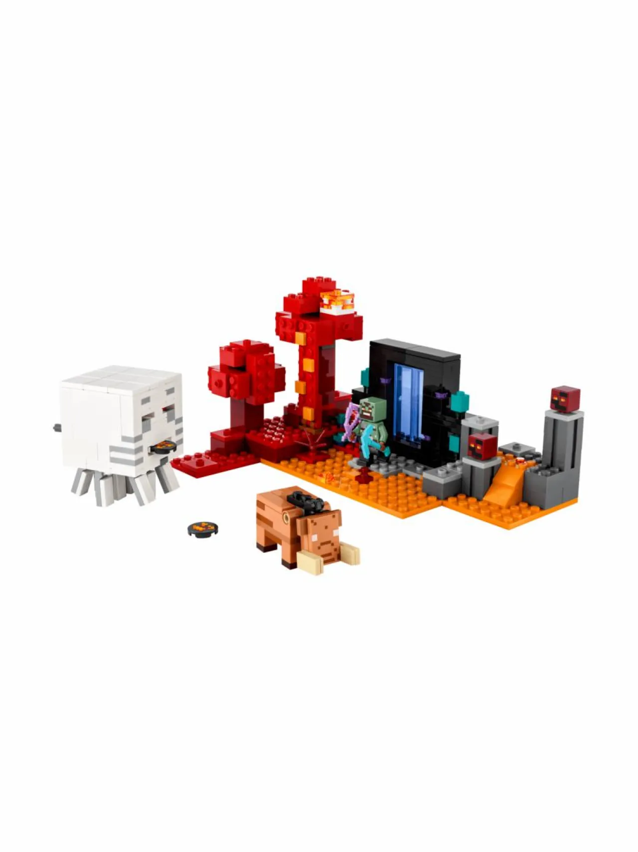 Rakennussarjat<LEGO MINECRAFT Hornaportaalin väijytys 21255