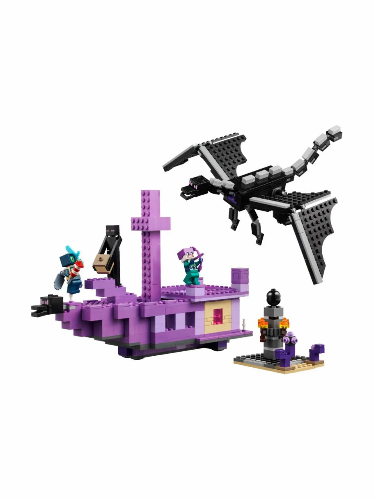 LEGO MINECRAFT Äärilisko ja Äären alus 21264^ Rakennussarjat