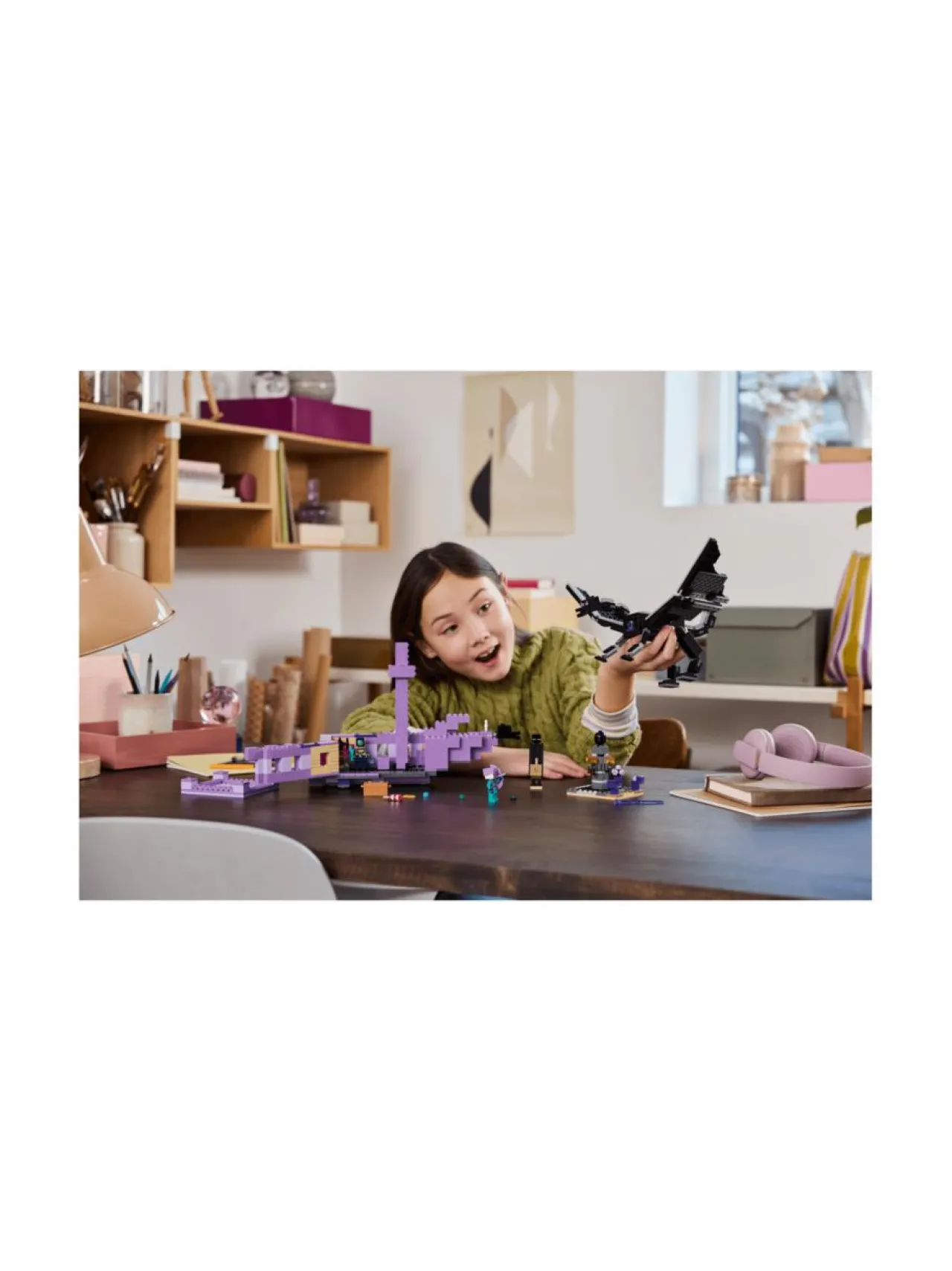 LEGO MINECRAFT Äärilisko ja Äären alus 21264^ Rakennussarjat