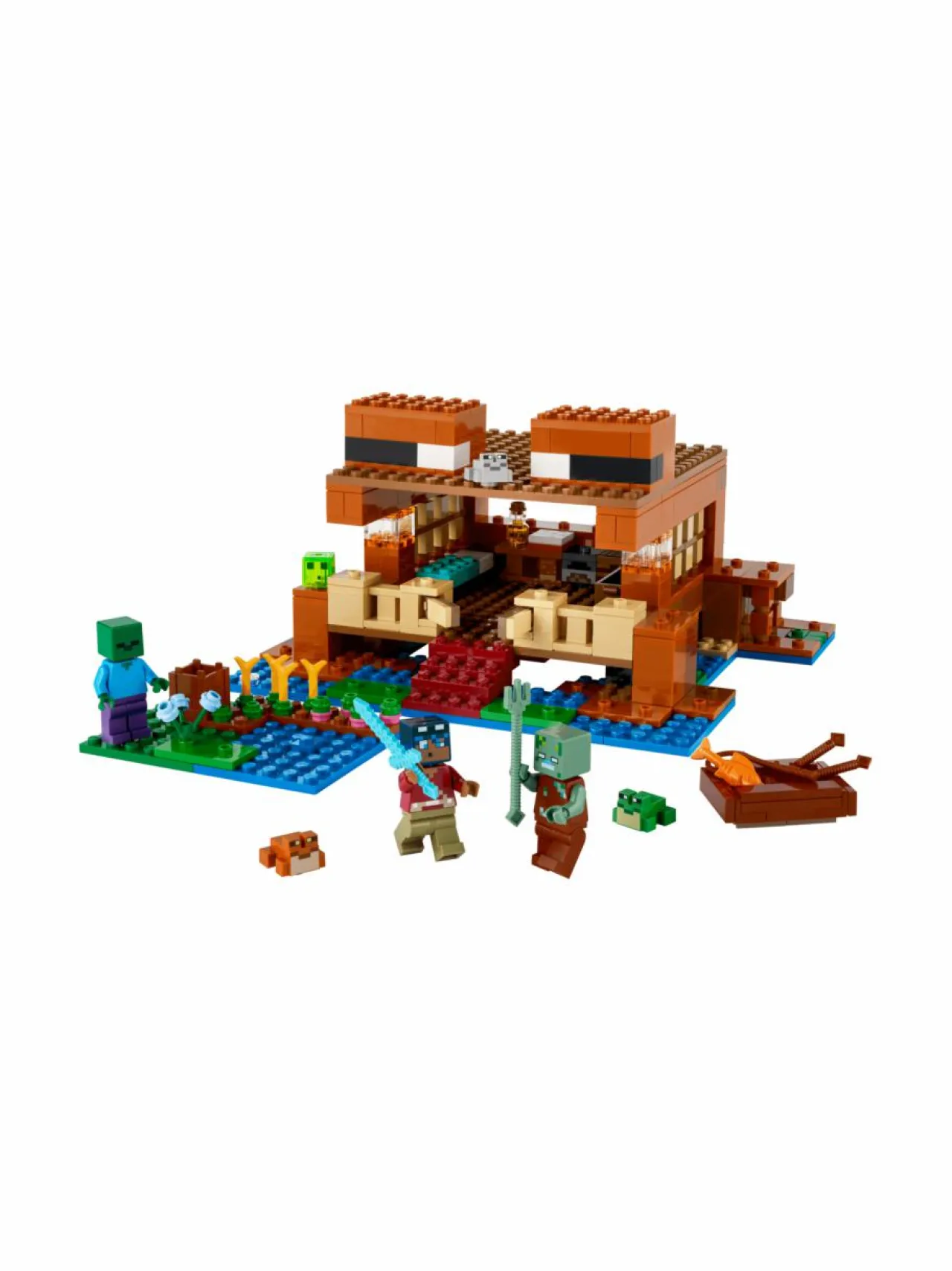 LEGO MINECRAFT Sammakkotalo 21256^ Rakennussarjat