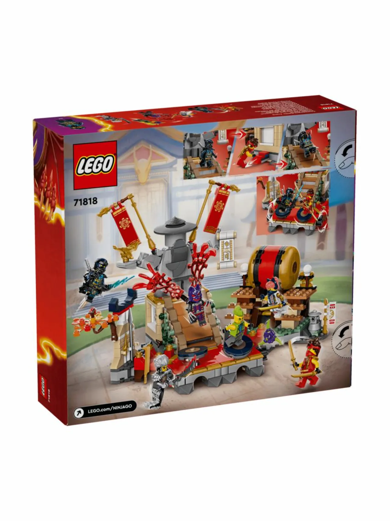 Rakennussarjat<LEGO NINJAGO Turnajaisten taisteluareena 71818