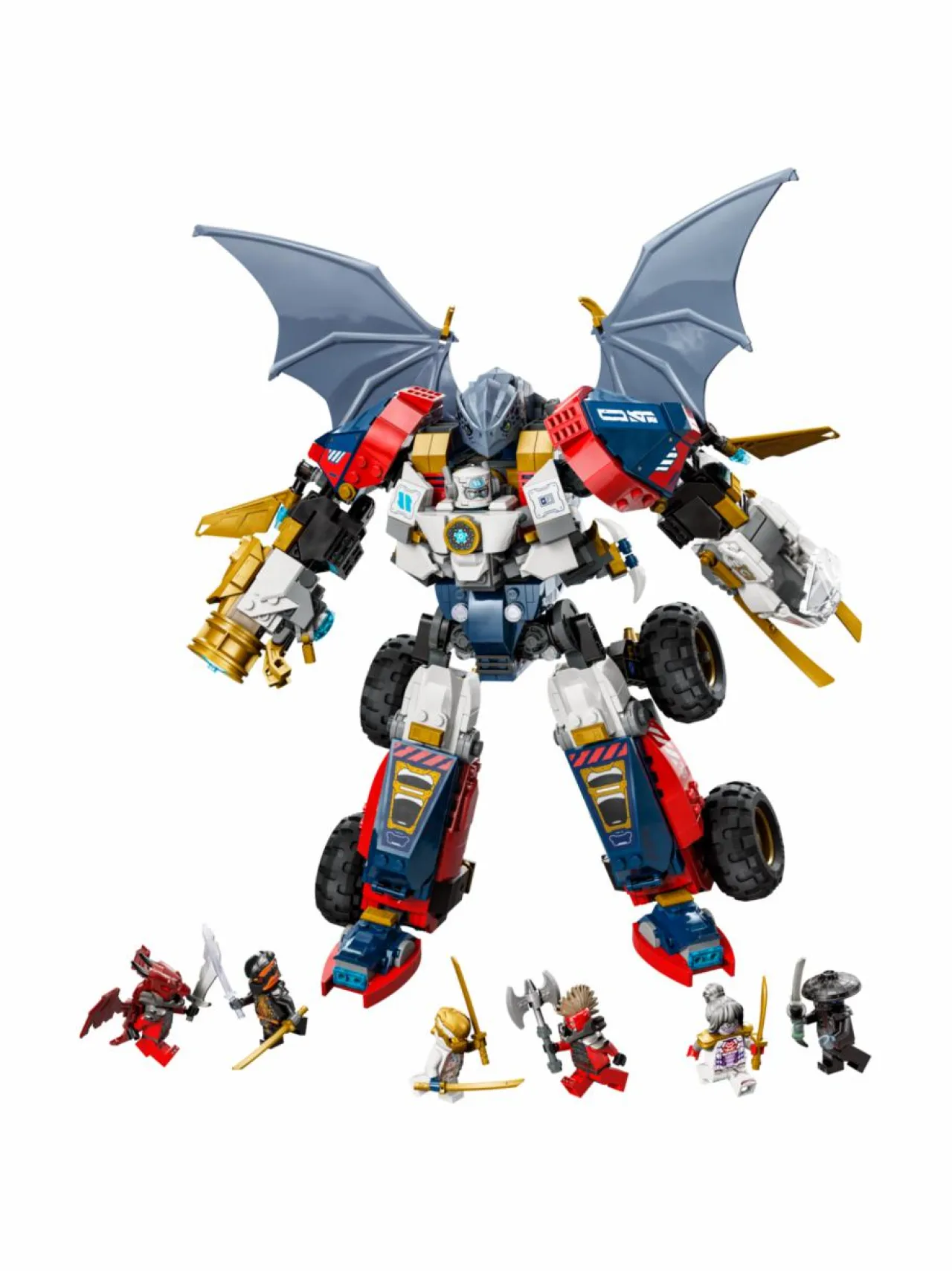 Rakennussarjat<LEGO NINJAGO Zanen ultrayhdistelmärobotti 71834