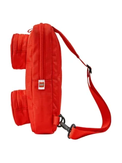 LEGO BAGS LEGO Olkareppu 1x2-Lego-palikka, kirkkaanpunainen^ Fanituotteet