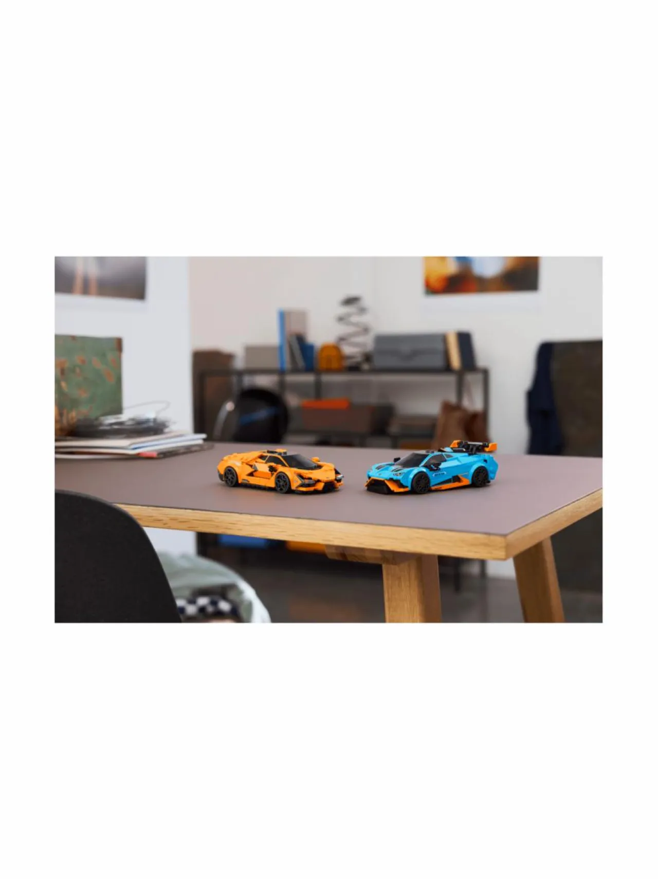 Rakennussarjat<LEGO SPEED CHAMPIONS Lamborghini Revuelto ja Huracán STO 77238