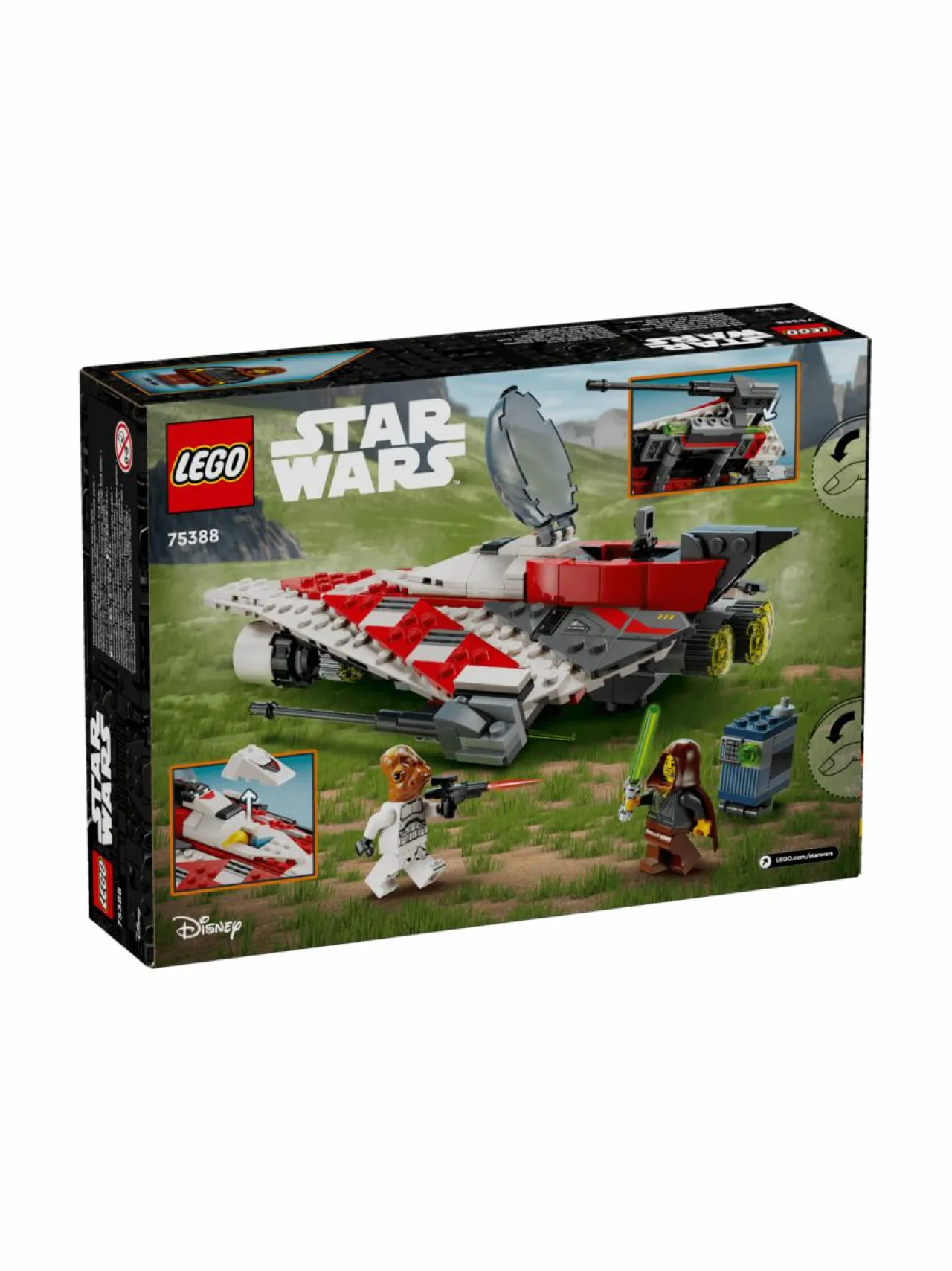 LEGO STAR WARS Jedi Bobin tähtihävittäjä 75388^ Rakennussarjat