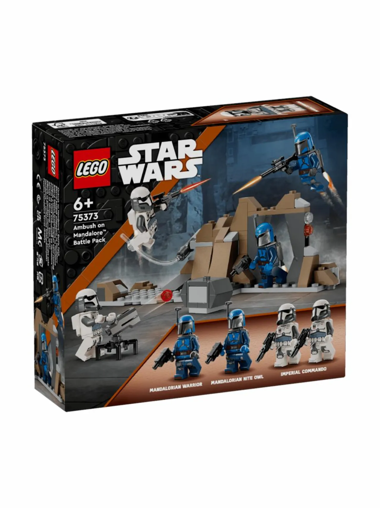 Rakennussarjat<LEGO STAR WARS Väijytys Mandalorella – taistelupakkaus 75373