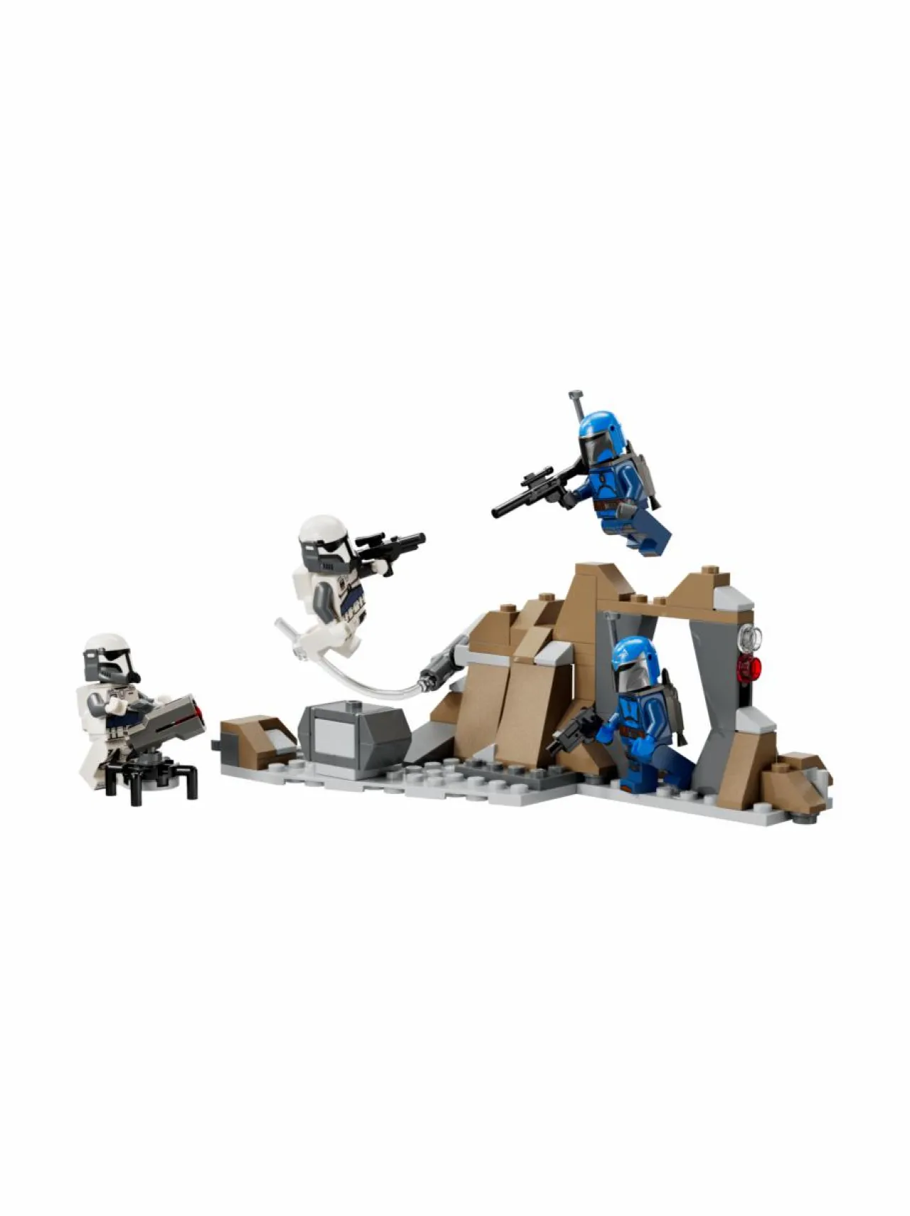 Rakennussarjat<LEGO STAR WARS Väijytys Mandalorella – taistelupakkaus 75373