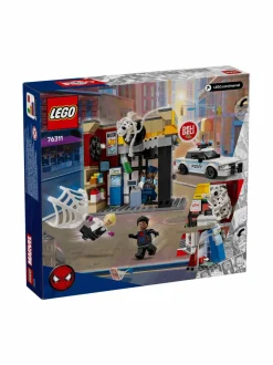 Rakennussarjat<LEGO SUPER HEROES Hämähäkkiversum: Miles Morales vastaan Pilkku 76311