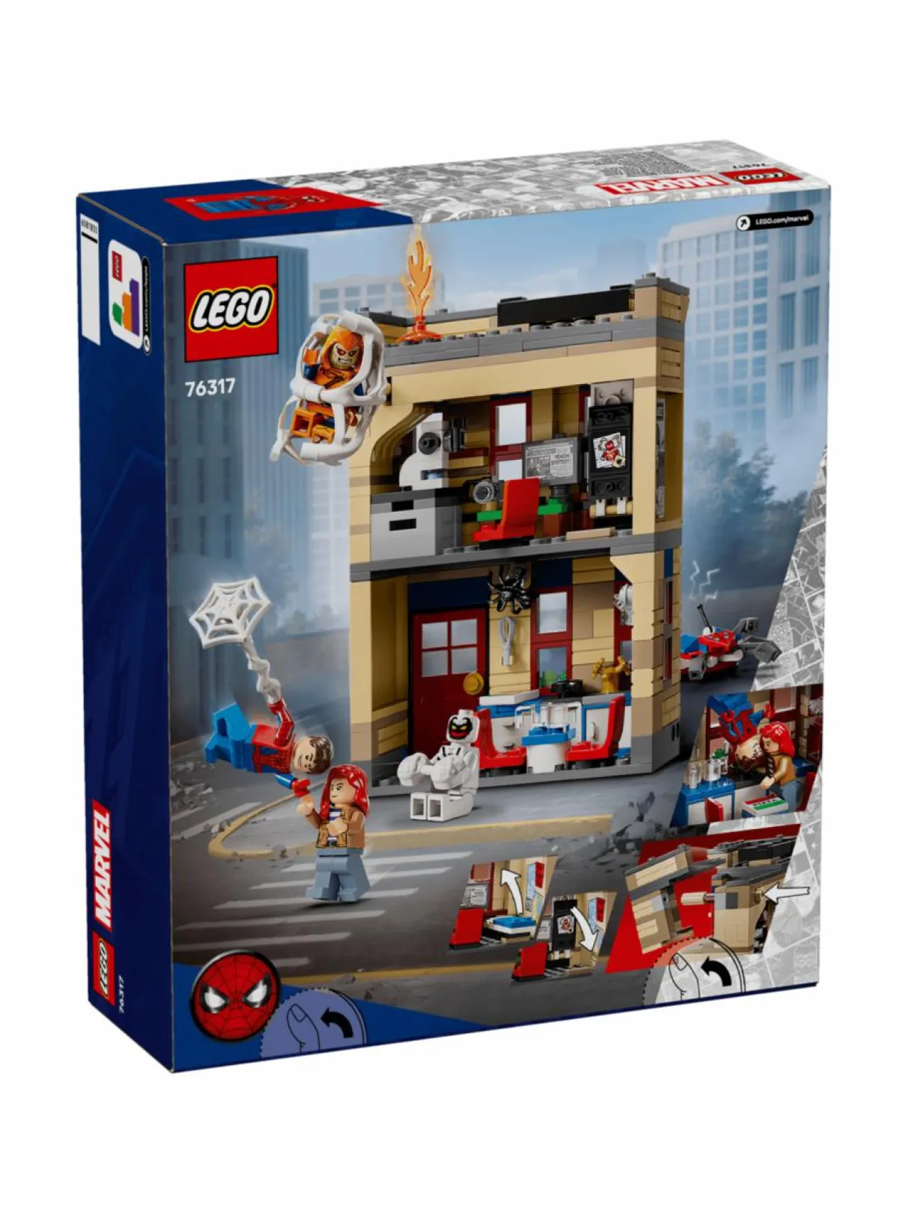 Rakennussarjat<LEGO STAR WARS LEGO Super Heroes Peter Parkerin asunto 76317