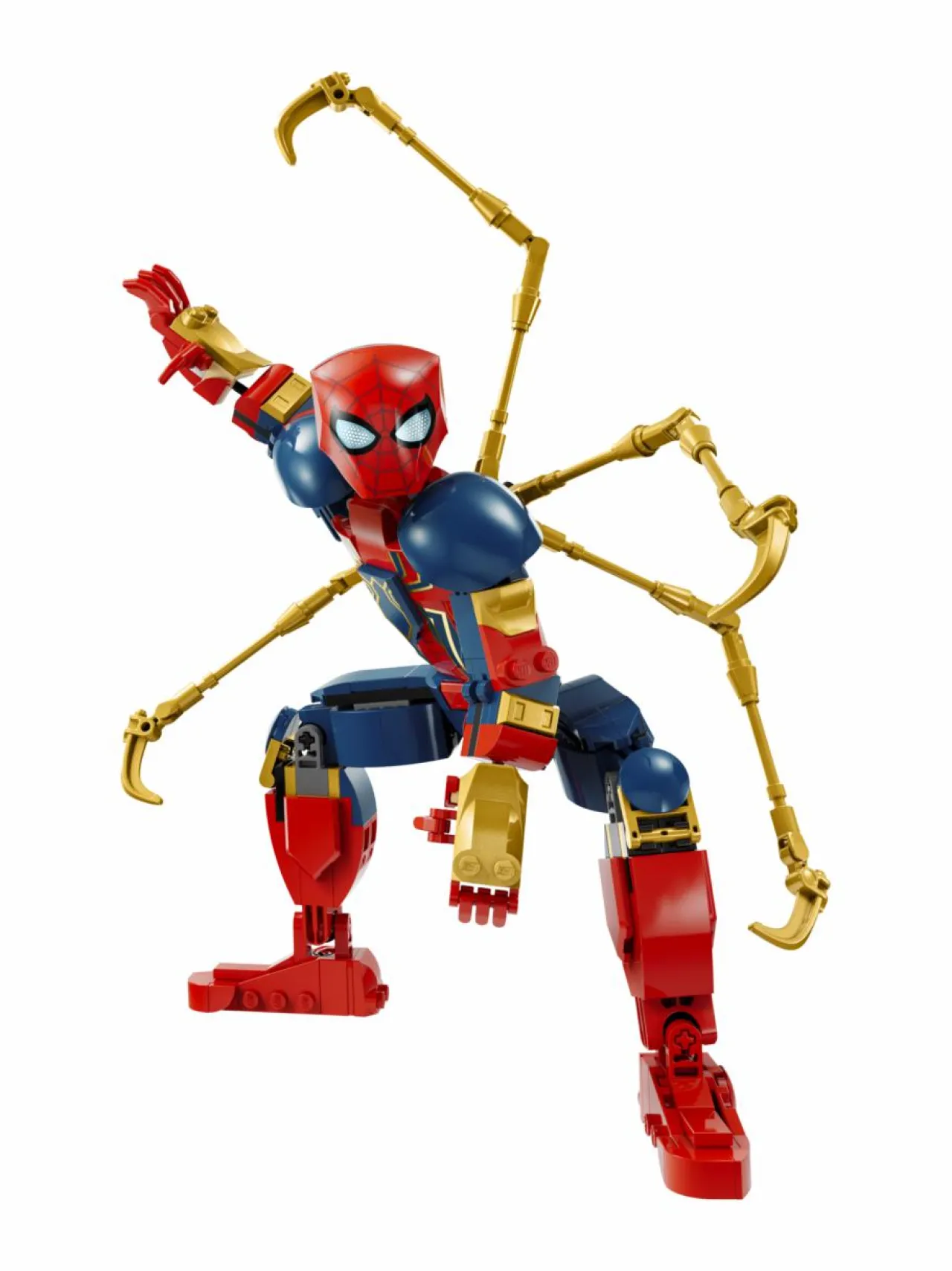 Rakennussarjat<LEGO SUPER HEROES Rakennettava Iron Spider-Man ‑hahmo 76298
