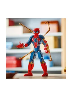 Rakennussarjat<LEGO SUPER HEROES Rakennettava Iron Spider-Man ‑hahmo 76298