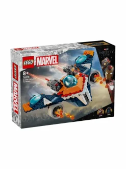 Rakennussarjat<LEGO SUPER HEROES Rocketin Warbird vastaan Ronan 76278
