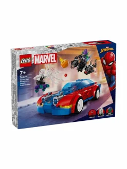 LEGO SUPER HEROES Spider-Manin kilpa-auto ja Venomin Vihreä Menninkäinen 76279^ Rakennussarjat