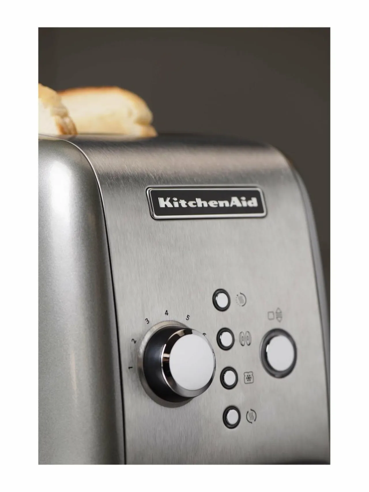 Leivänpaahtimet<KitchenAid Leivänpaahdin STAINLESS STEEL