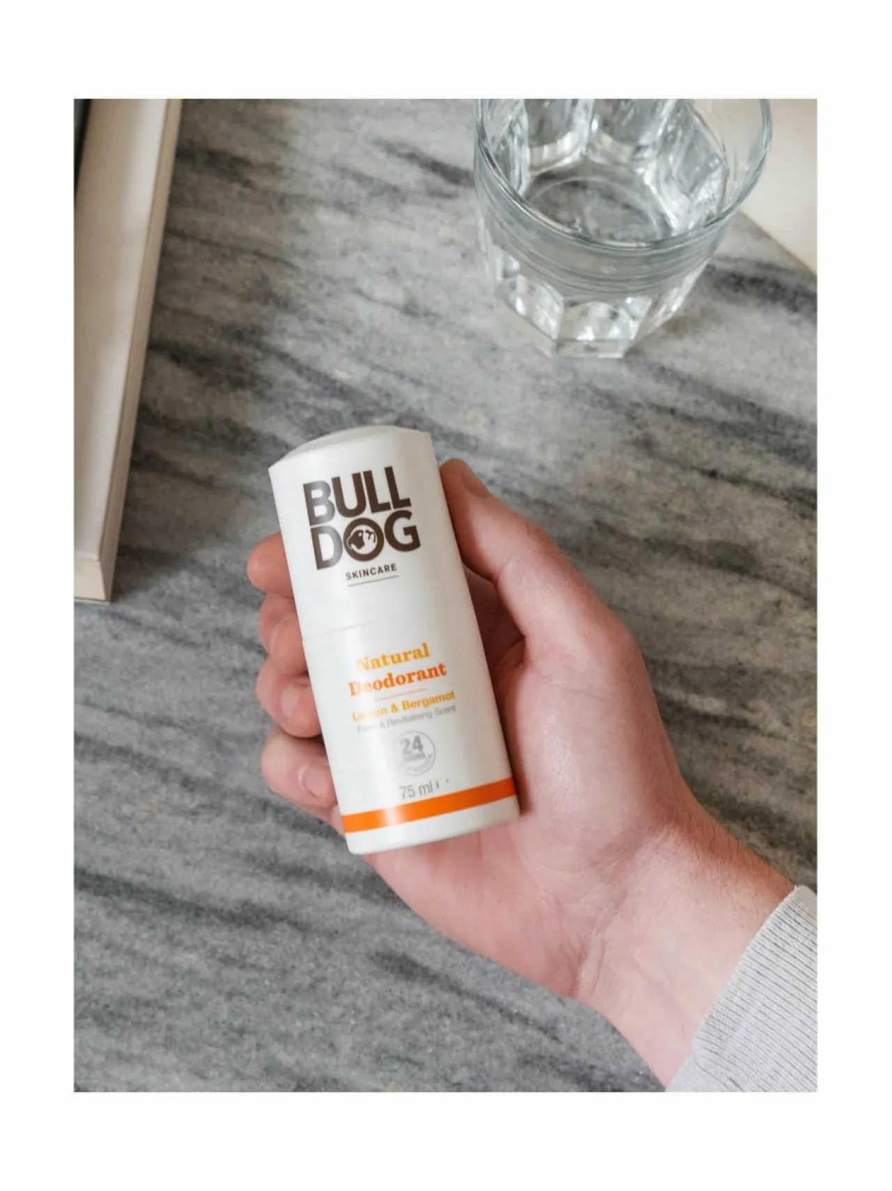 Bulldog Natural Skincare Lemon & Bergamot -deodorantti 75 ml^ Miehet|Deodorantit