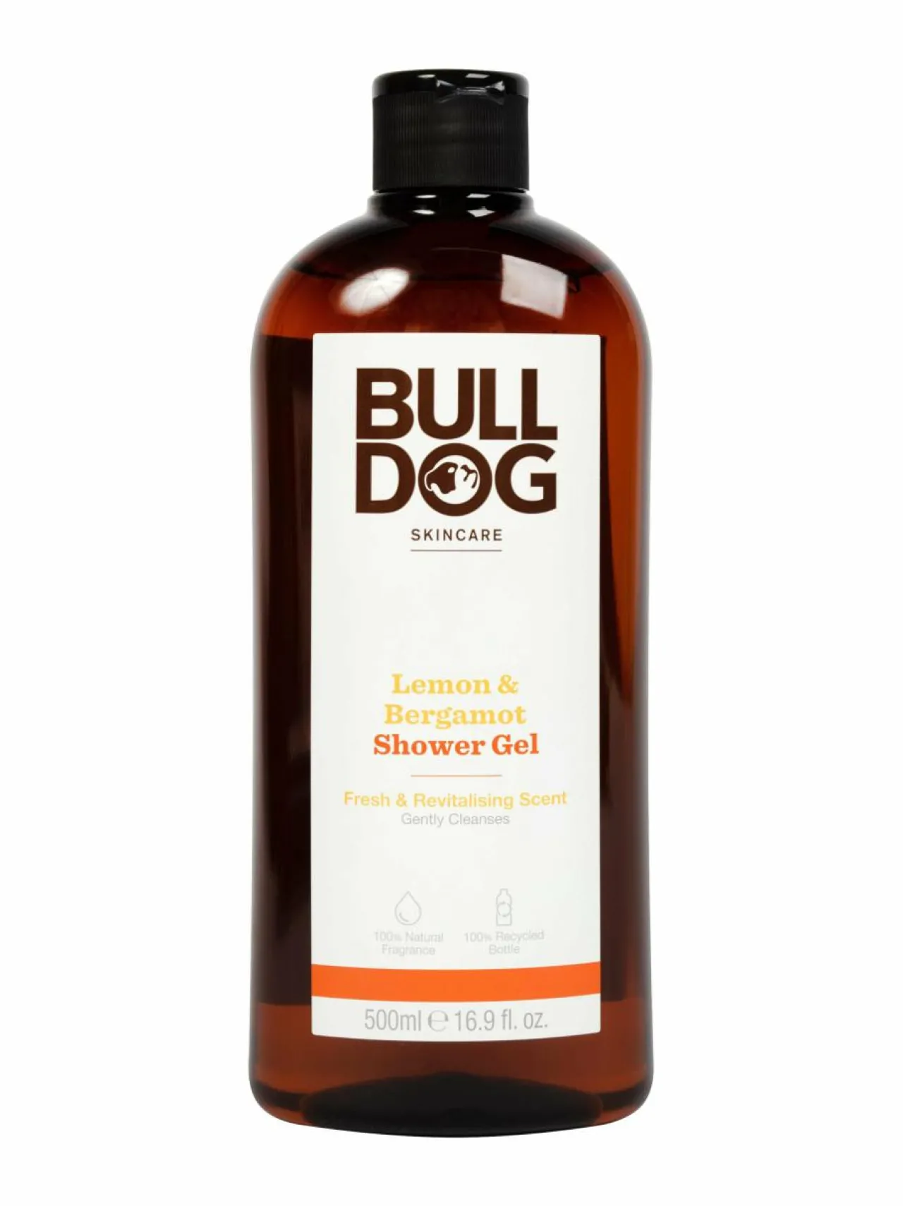 Miehet<Bulldog Natural Skincare Lemon & Bergamot Shower Gel -suihkugeeli 500 ml