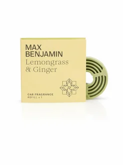 Max Benjamin Lemongrass and Ginger -autotuoksu^ Huonetuoksut & Tuoksukynttilät