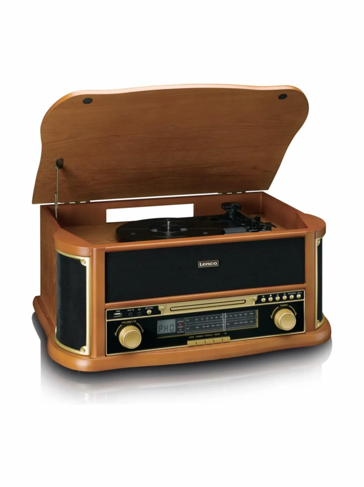 Audio<Lenco TCD-2571 Retroradio PUU