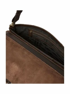 Laukut<SDLR Ålesund Messenger -nahkalaukku 0004 0004DK.BROWN